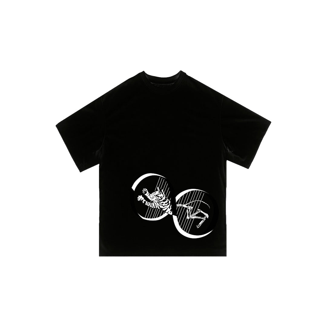 T-Shirt Gato cuántico ⚛