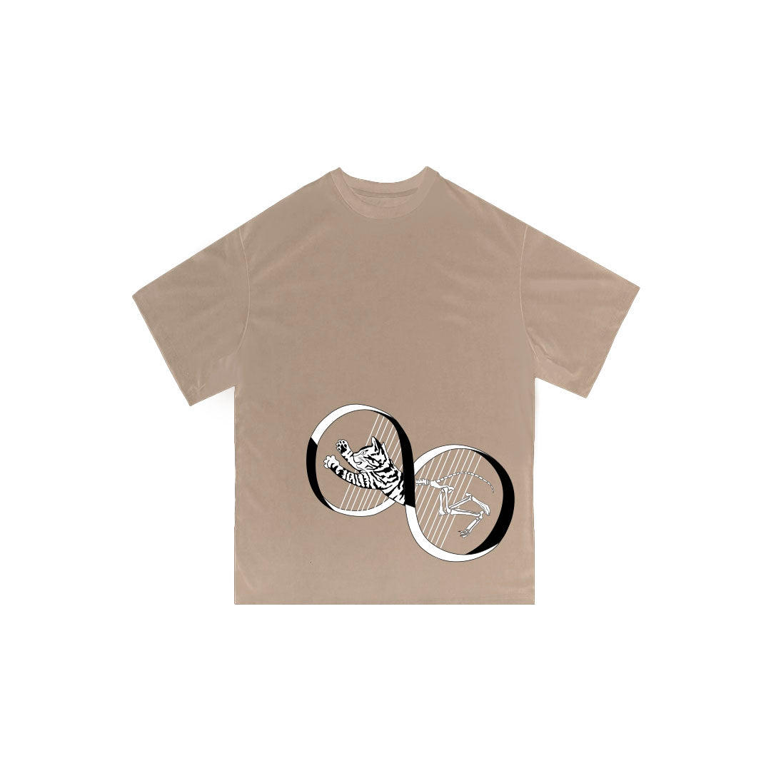 T-Shirt Gato cuántico ⚛